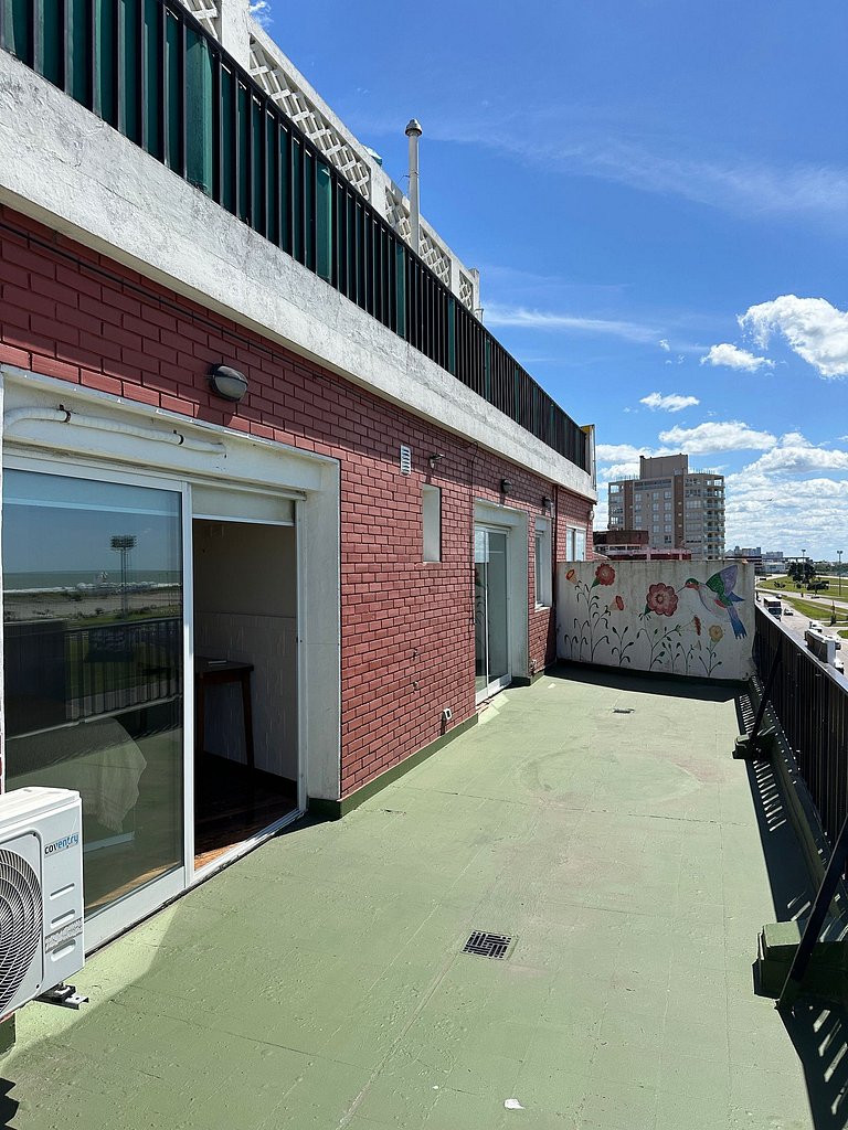 Vista plena al mar - Punta Mogotes, Mar del Plata.