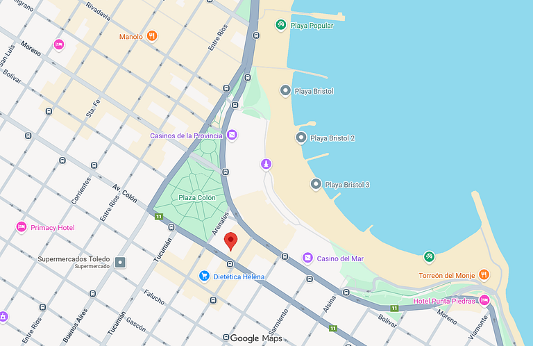 Cómodo departamento a media cuadra de PLAZA COLON