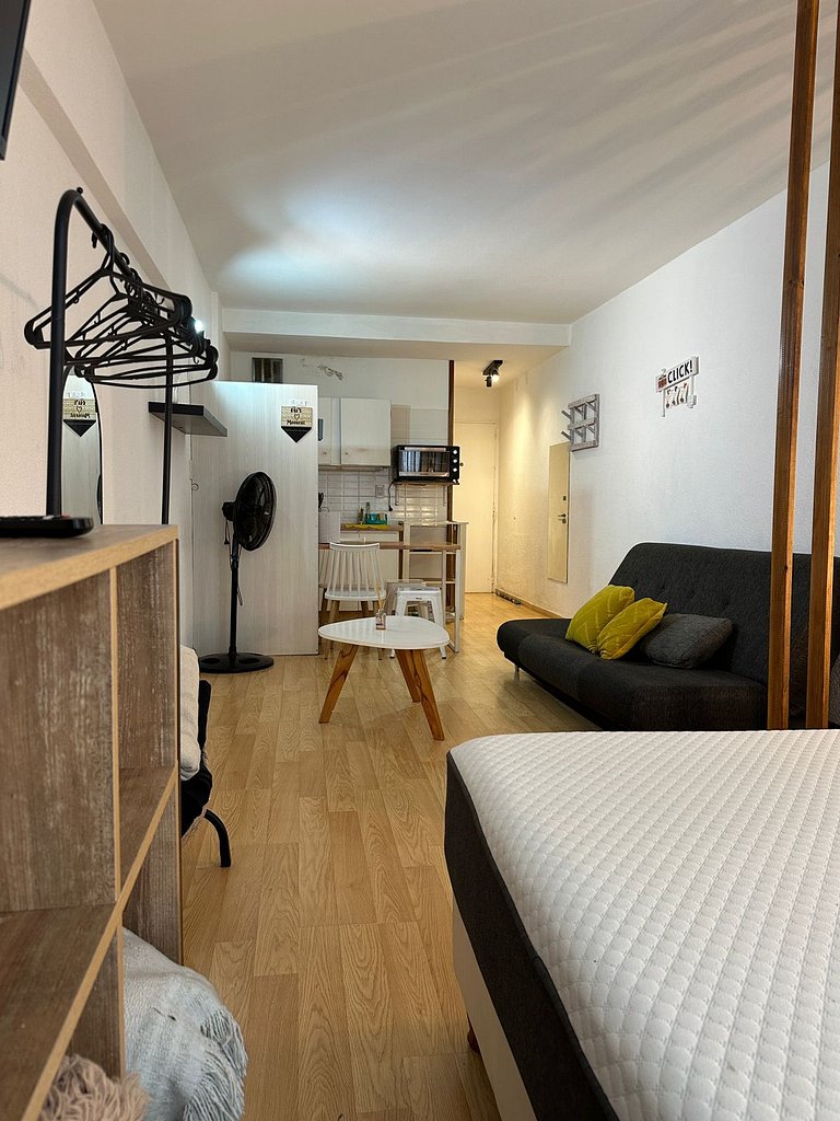 Zona guemes a 100mts de la playa, súper cómodo