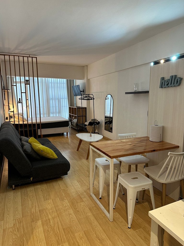 Zona guemes a 100mts de la playa, súper cómodo