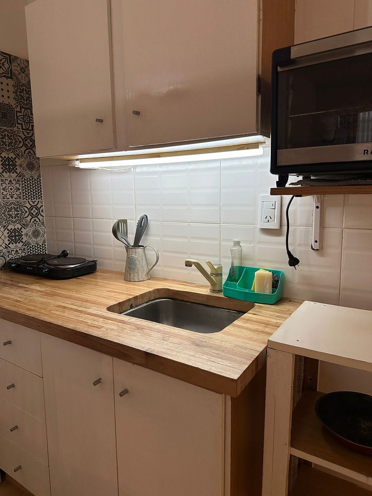 Zona guemes a 100mts de la playa, súper cómodo