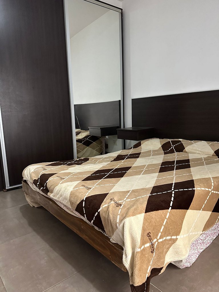 Amplio departamento frente al mar