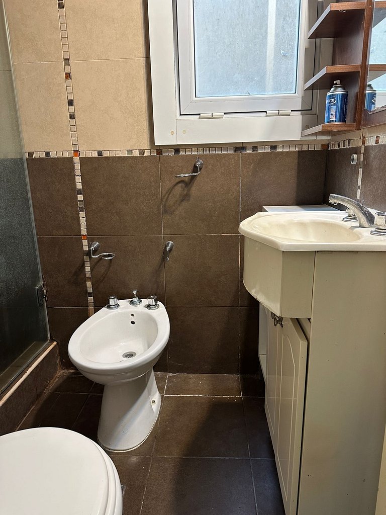 Amplio departamento frente al mar