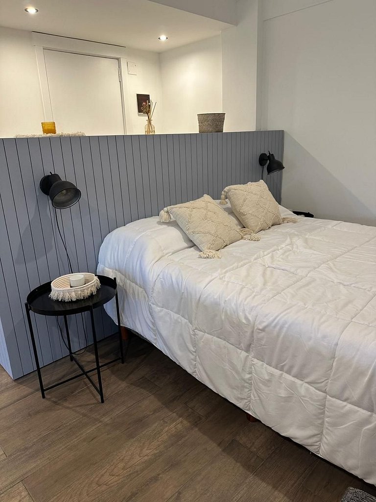 Pensado para tu descanso, monoambiente luminoso