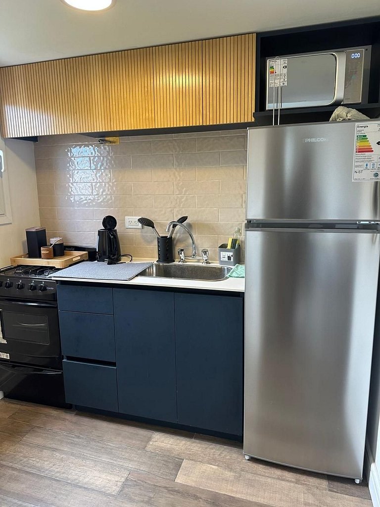 Pensado para tu descanso, monoambiente luminoso