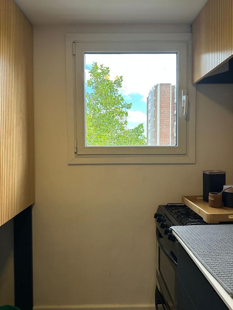 Pensado para tu descanso, monoambiente luminoso