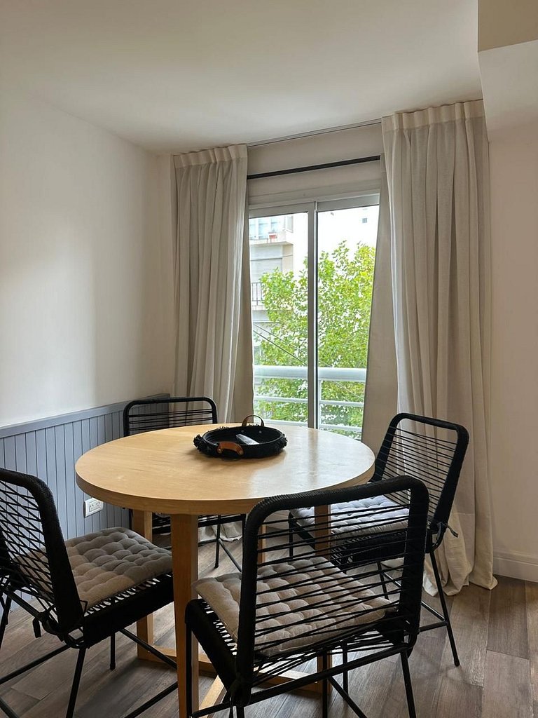 Pensado para tu descanso, monoambiente luminoso