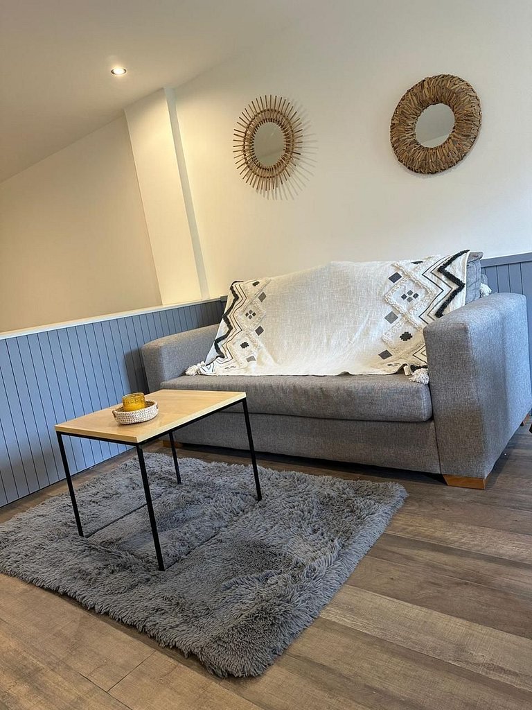 Pensado para tu descanso, monoambiente luminoso